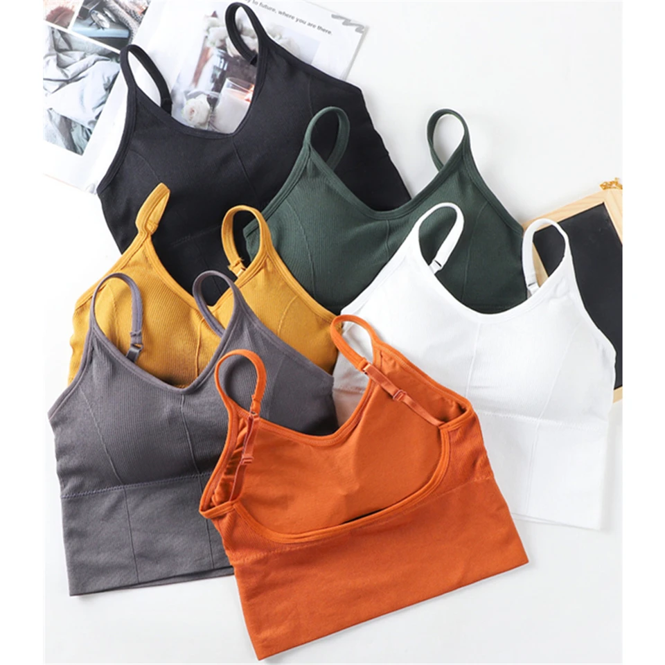 Sports Bras Women Push Up Solid Sports Bra Jogging Gym Women Sport Bra Girl Underwear Fitness Running Yoga Sport Tops for Women