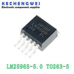 10PCS LM2596S-5.0 TO263-5 LM2596SX-5.0 LM2596S 5.0 LM2596 TO-263-5 New and Original IC Chipset