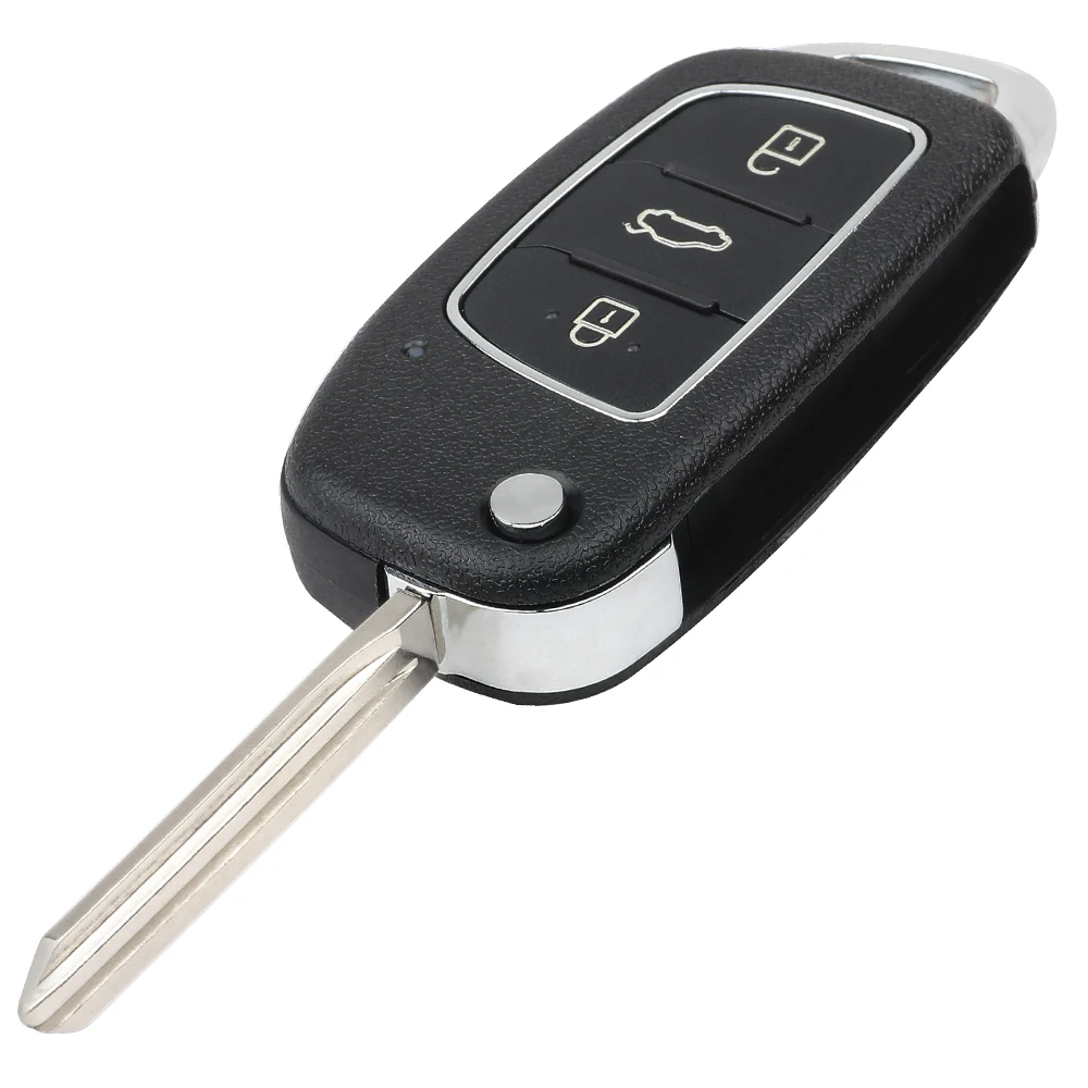 Keyecu Flip Remote Key Fob 433MHz ID46 Chip per Hyundai Creta 2016 2017 P/N: muslimfcc ID: TQ8-RKE-4F17