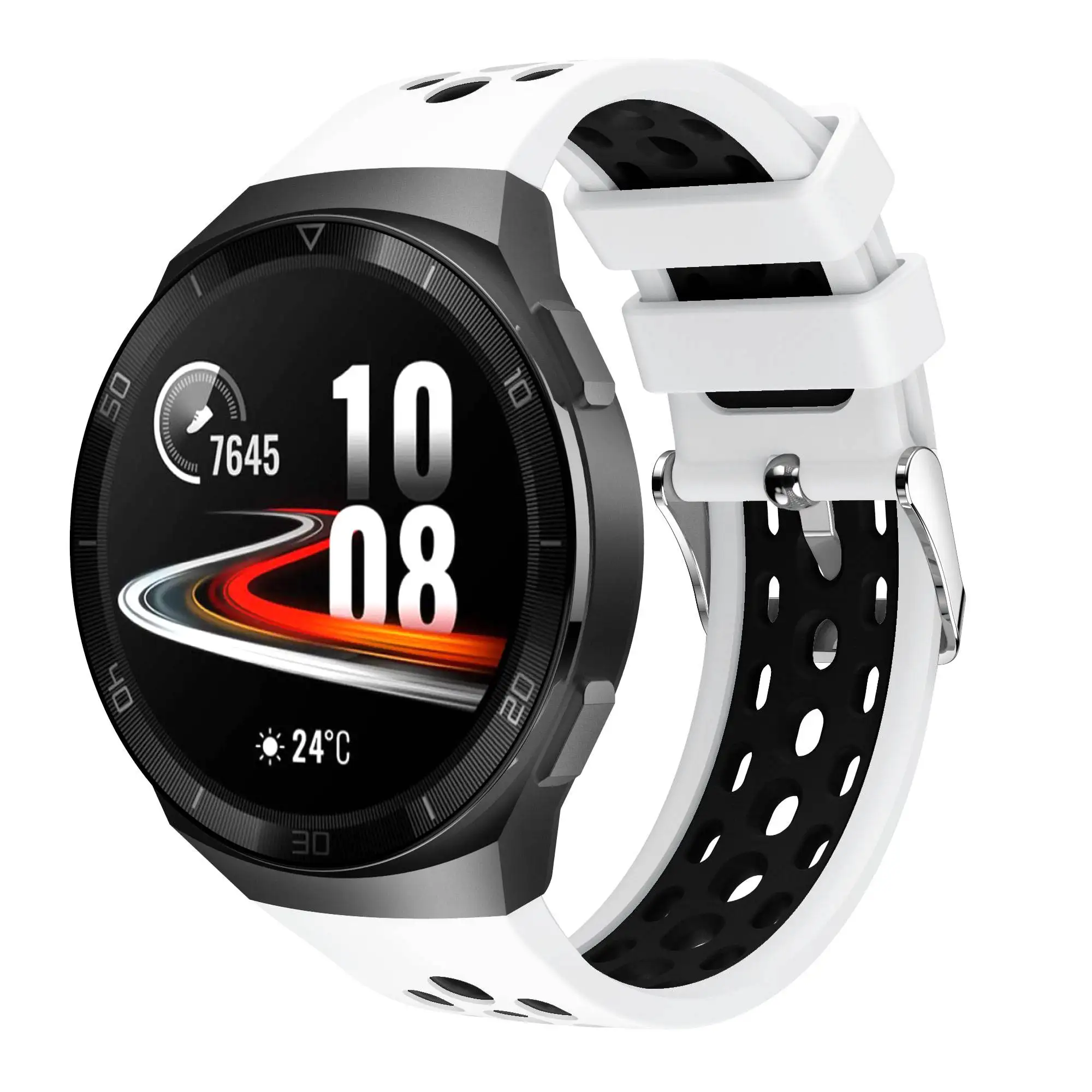 Ремешок GT2e силиконовый для наручных часов Huawei watch GT 2e, оригинальный сменный Браслет для смарт-часов, 22 мм