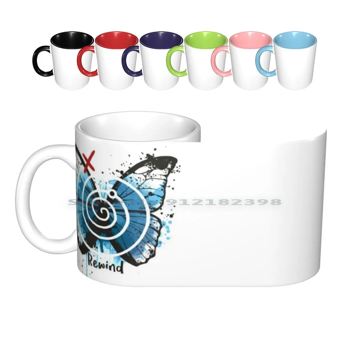 Rewind Life Is Strange Ceramic Mugs Coffee Cups Milk Tea Mug Life Is Strange Video Game Max Chaos Theory Strange Vortex Gamer