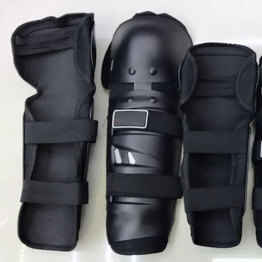 4pcs/set FX-25 Round Head Racing Car Knee Pads And Elbow Pads Set Cycling Equipment Protective Gear Four in one