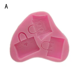 Cake Silicone Mould Brand Name Chocolate Fondant Decoration Molds Birthday Mousse Mould Baking Tools DIY Cake Decorating Tools