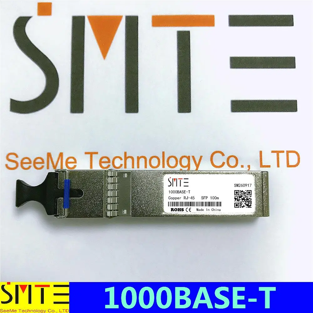 Compatible with SMC Networks SMC1GSFP-T 1000BASE-T SFP Copper RJ-45 100m Transceiver module SFP