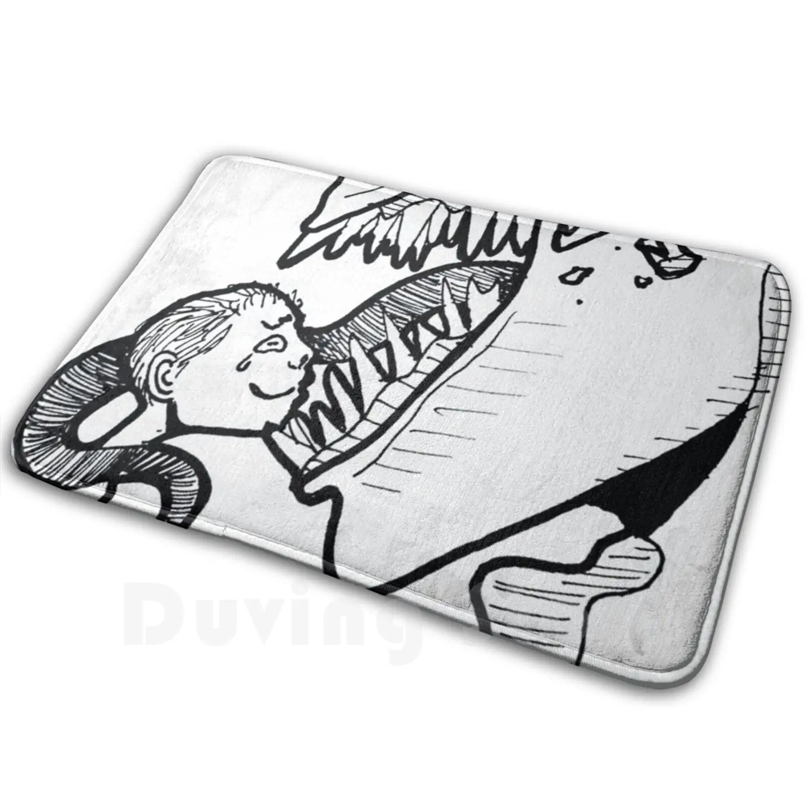 

" Anachronism " Mat Rug Carpet Anti-Slip Floor Mats Bedroom Emo Goth Punk Horror Alt Frank Iero Mcr My Chemical Romance My