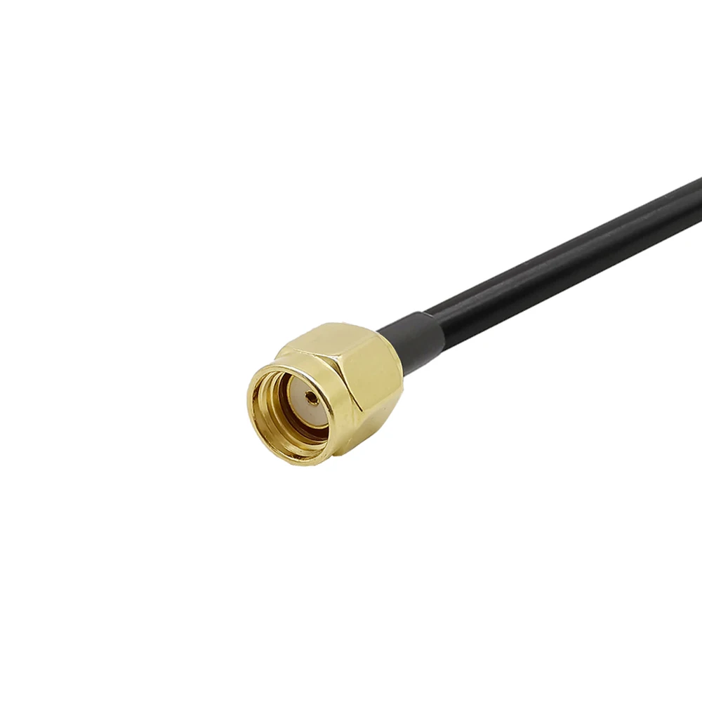 RP SMA Male to UHF PL-259 SO-239 Female LMR195 Extension Cable UHF SO239 to SMA Connector for CB Ham Radio Antenna Scanner