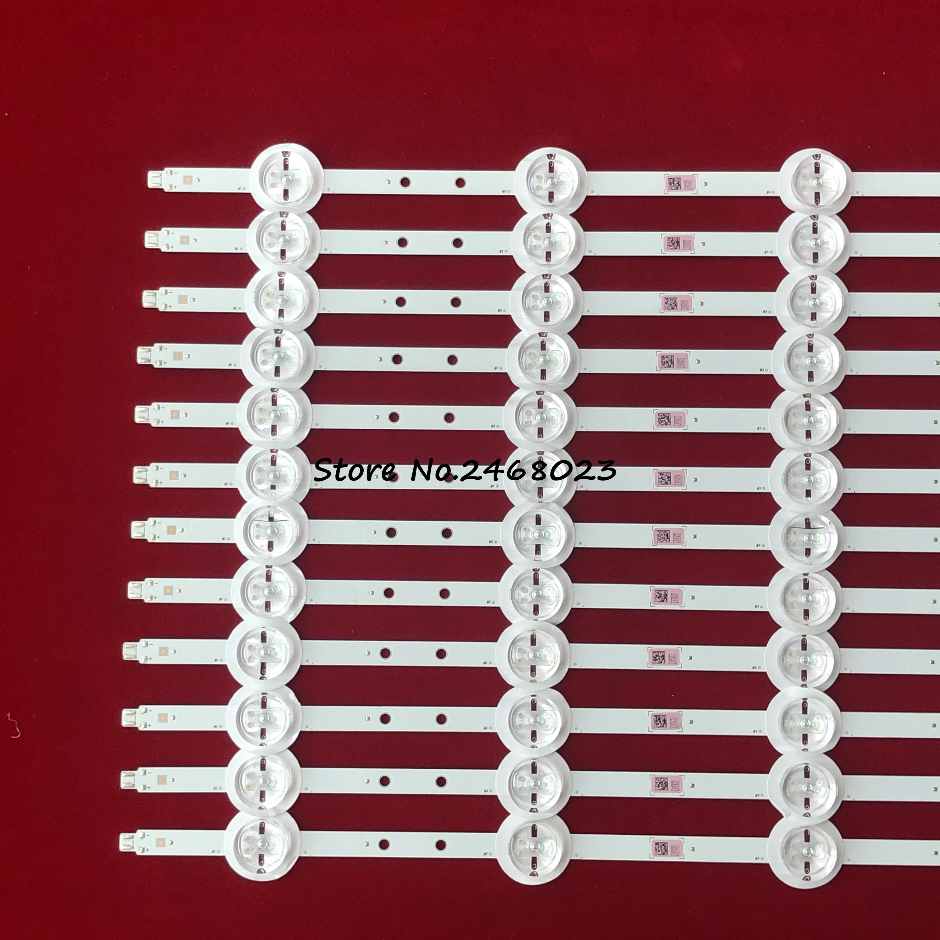 Imagem -03 - Tira de Retroiluminação Led para 55pus8909c Tx55cr430e 55ca9550 Tx-55cr430b Led55xt810x3du 55pus8700 12 2014ved55-fcom9