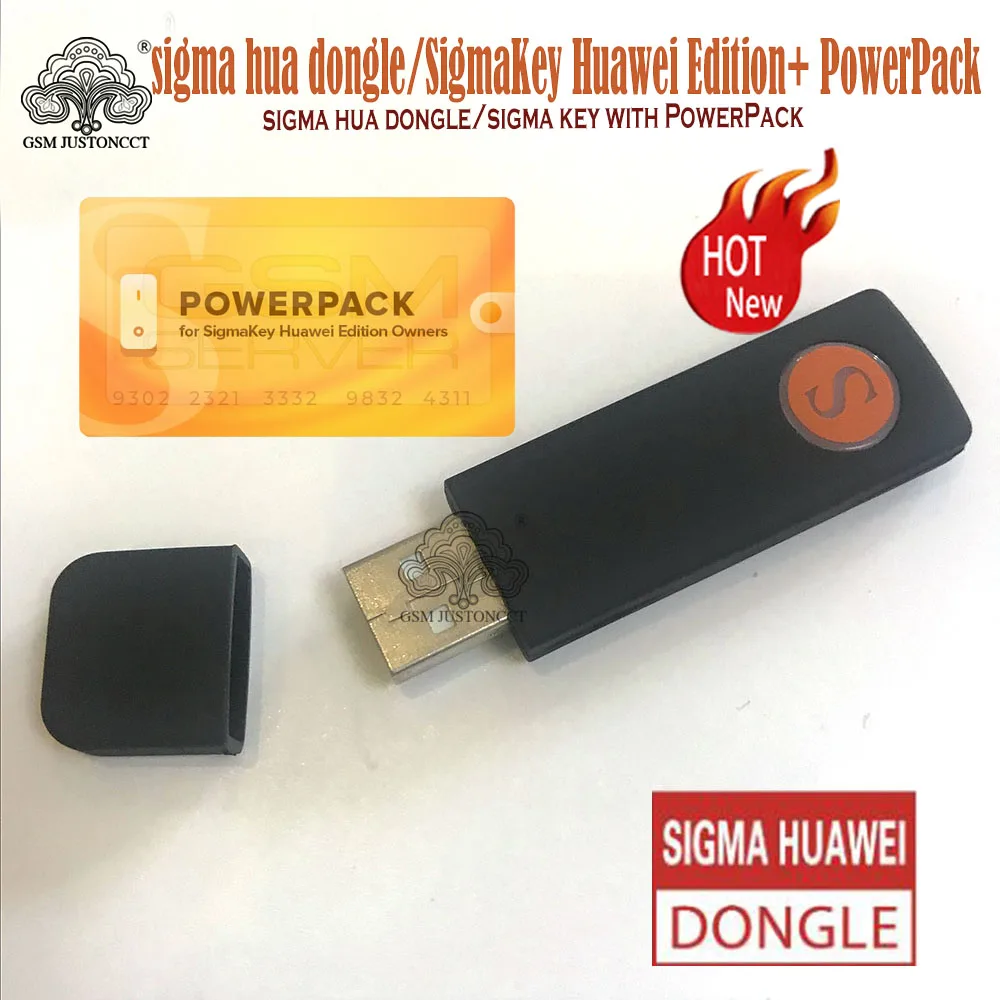 

The Newest 100% original Sigma key sigmakey Hua dongle Huawei Edition with PowerPack for huawei flash repair unlock