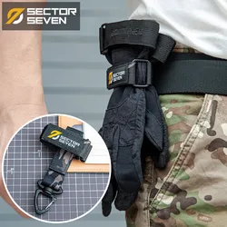 Multi-purpose Tactical Gloves Hook, Tactical Gloves Holder, Military Fan, Outdoor Climbing Rope, Storage Buckle