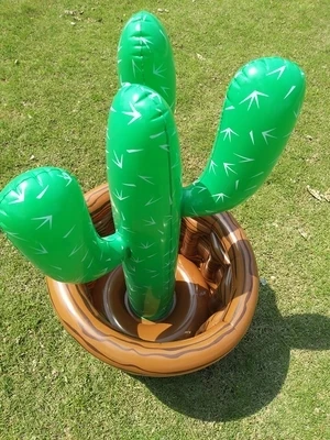 Juguete acuático inflable para escenario, barra de simulación al aire libre, maceta, cubo de hielo para congelador, cubo de hielo de Cactus, 2021