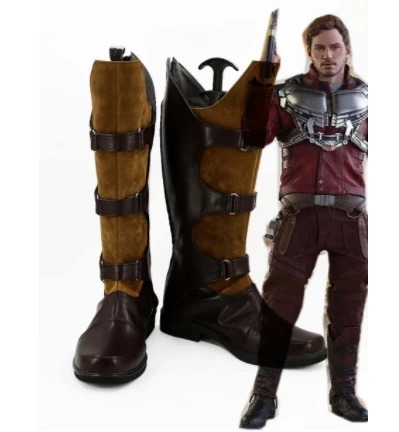 

Guardians of the Galaxy Star Lord Peter Jason Quill Cosplay Shoes Boots Custom-Made Halloween Carnival Shoes