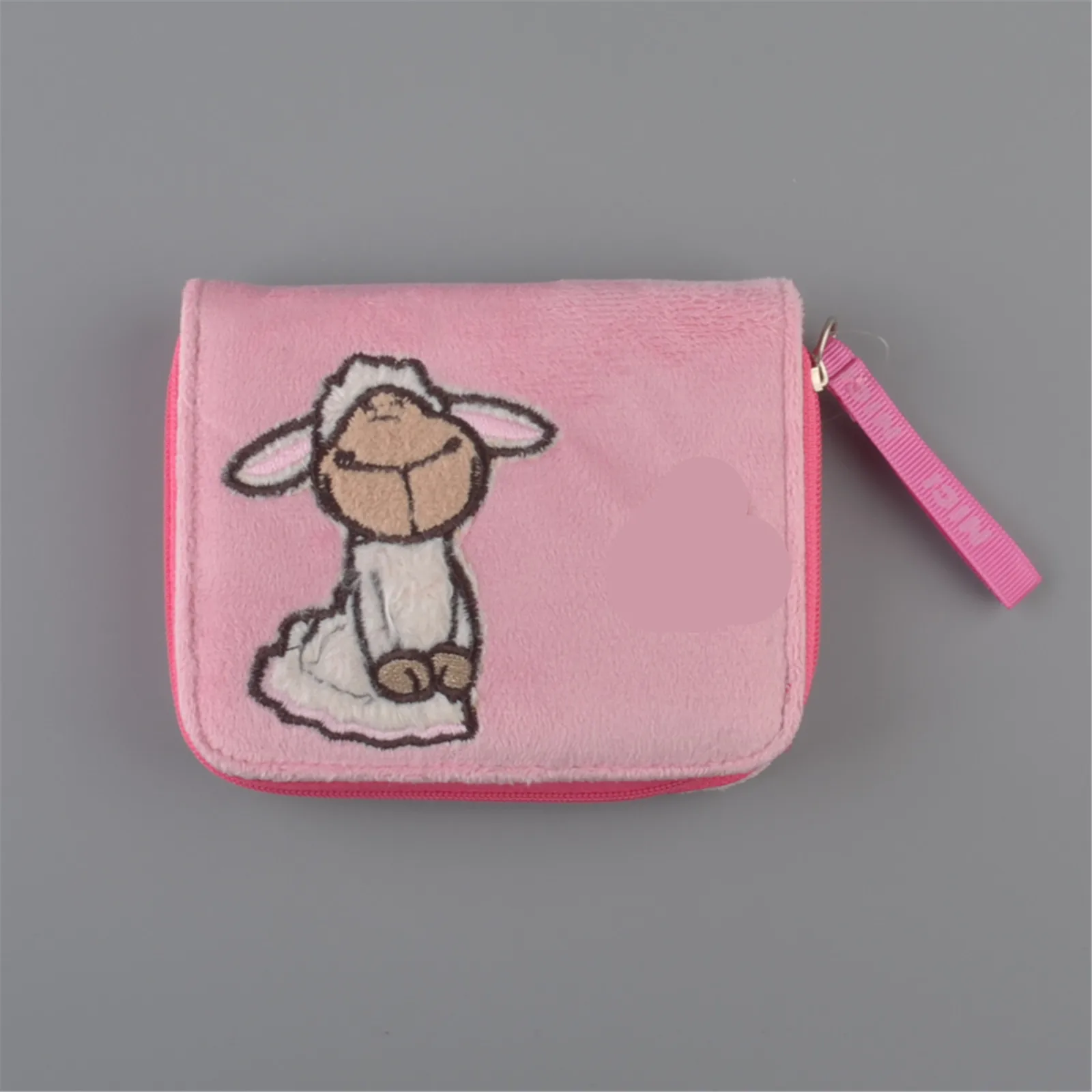 Green Cap Sheep Plush Backpacks Card Bag,  Coin Purse, Cellphone Bag, Children Kids Gift Free Shipping