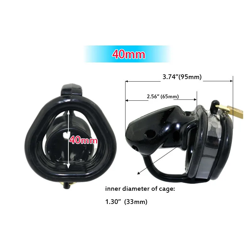 CHASTE BIRD Male Latest Design Bird Locked Pico Massage Silicone Soft Spikes Male Chastity Device Small Cage Penis Belt BDSMA128