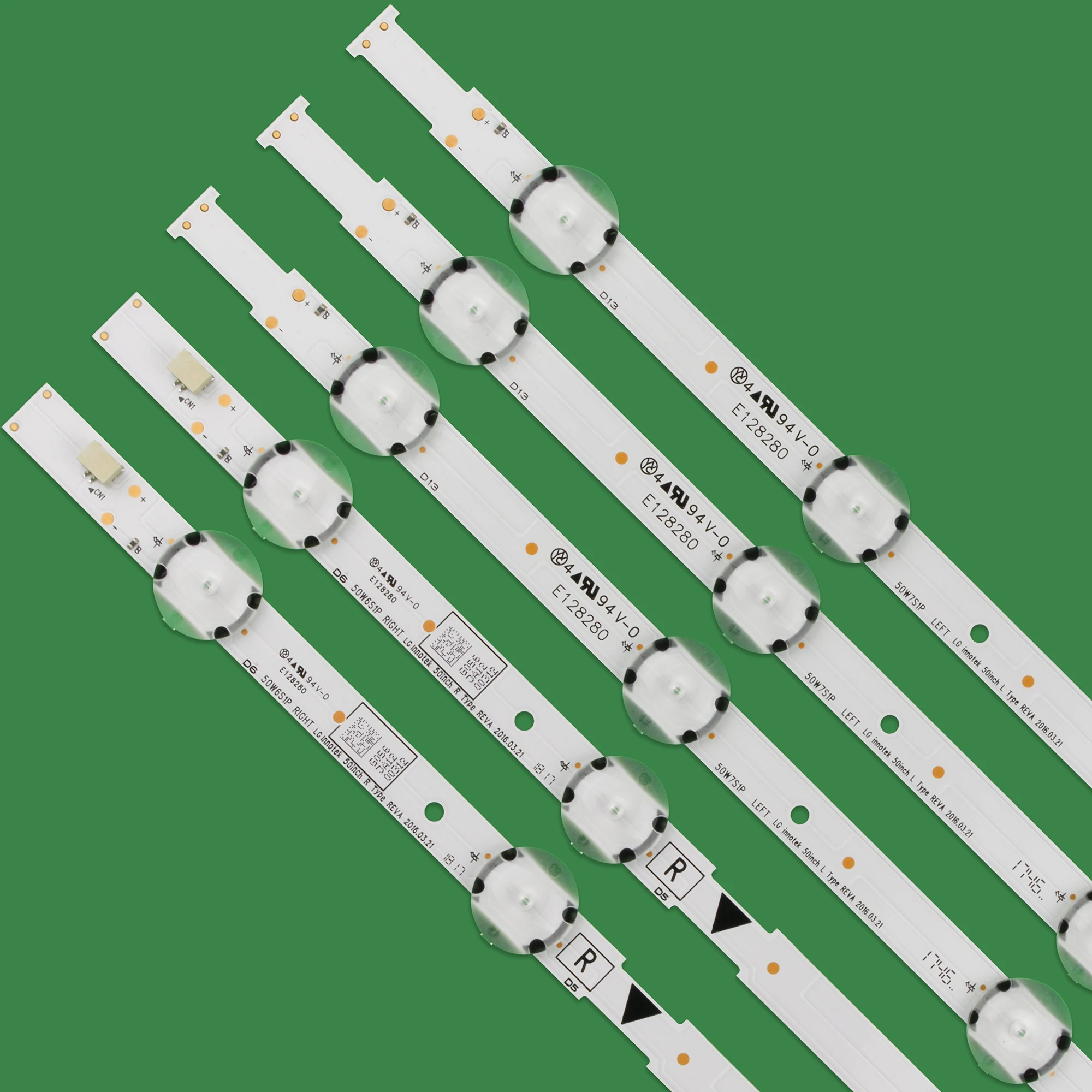 Bande LED TV 50 pouces, pour LG innotek, Type L R