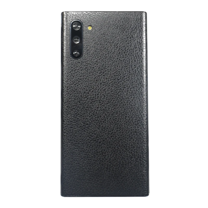 3D Carbon Fiber /Leather Phone Back Paste Sticker For SAMSUNG Galaxy Note 10 Plus S10 S10e Note 9 8 S9+ S8 A60 A80 A750 A9S 2018