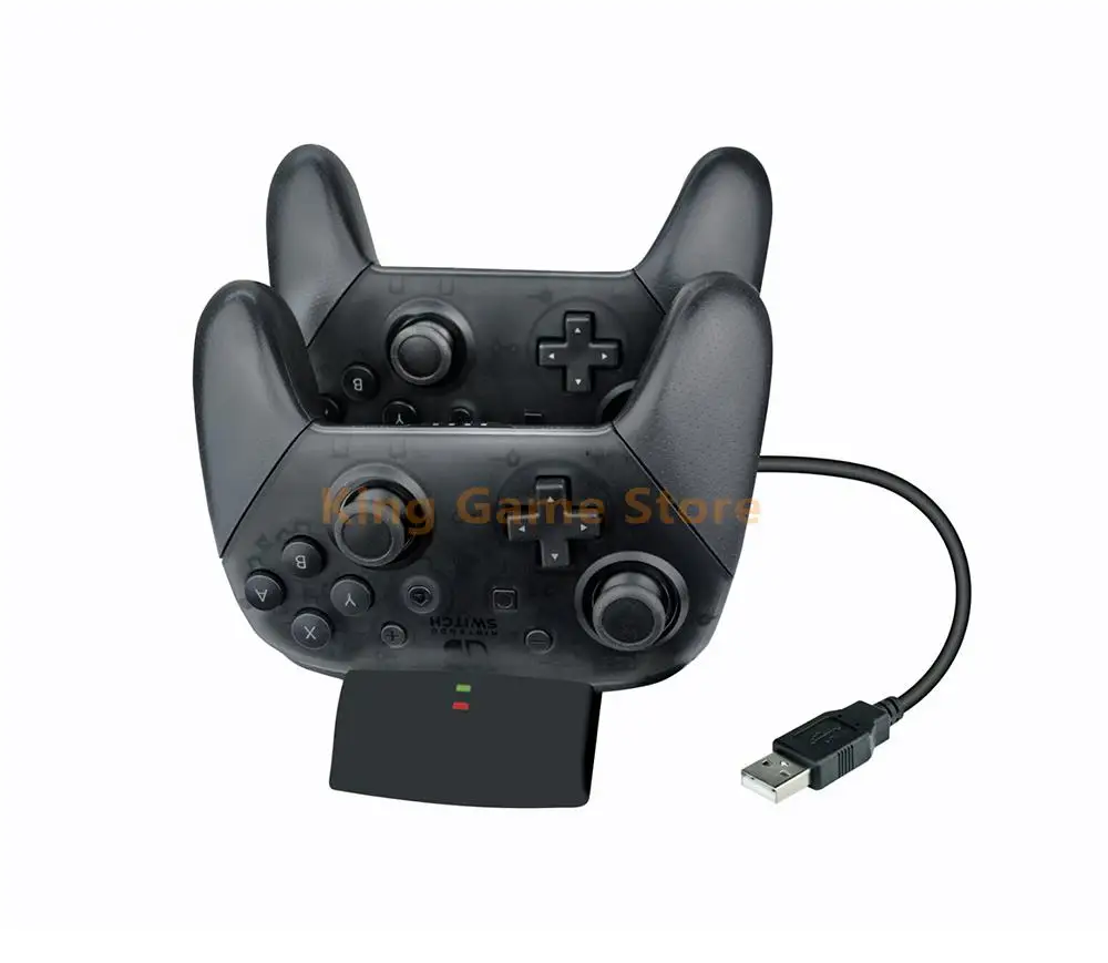 1pc Wireless Controller Charger for Nintendo Switch Pro Charging Dock Stand Station for Switch Pro Controller with Indicator view 6