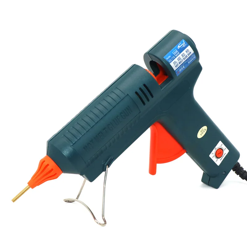 Hot Melt Glue Gun 150W Long Copper Nozzle  Adjustable Temperature 11mm Glue Sticks Professional Indusrial  Household Glue Gun