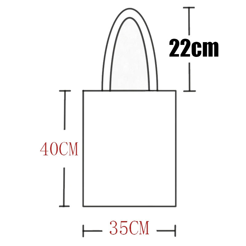 Women Genshin Impact Qiqi Canvas Black Cotton Shopper Bag Girl Harajuku 90s Y2K Classic Vintage Shoulder Handbag Female