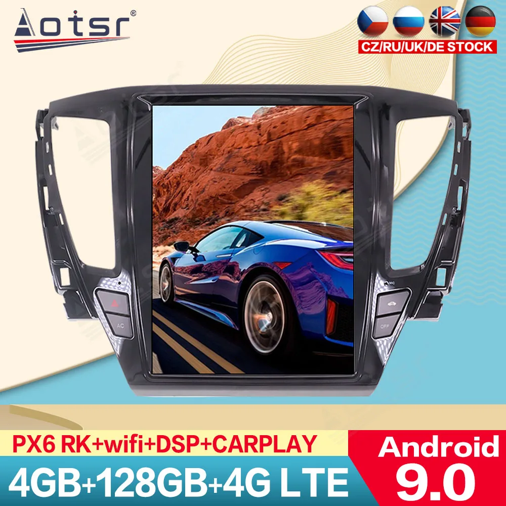 

Автомагнитола для Mitsubishi Pajero Sport/L200, мультимедийный плеер на Android, с экраном Tesla, GPS, 2K HD, для Mitsubishi Pajero Sport / L200