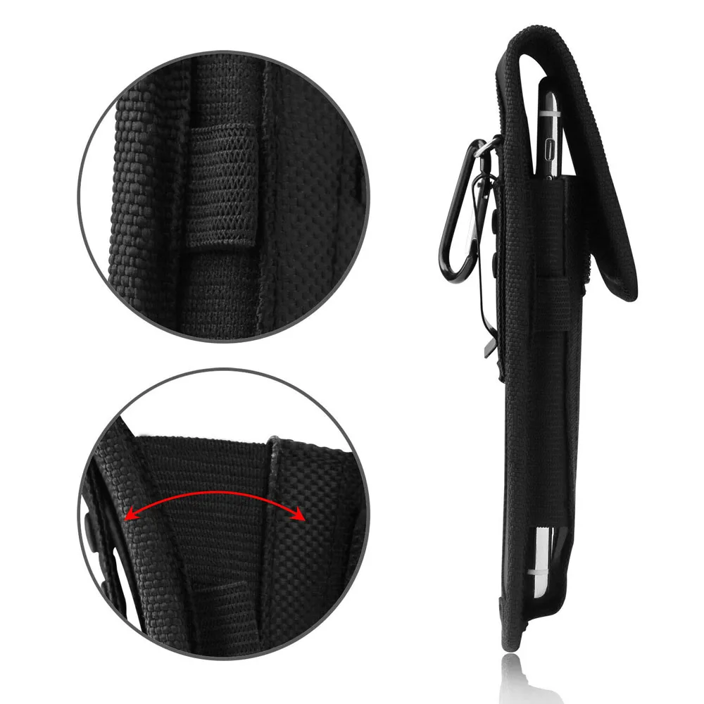 For iPhone 12 11 Pro X Max 6 6s 7 8 Plus Vertical Mobile Phone Bags Case Holster Pouch Wallet With Belt Clip Smartphone Waist Ba