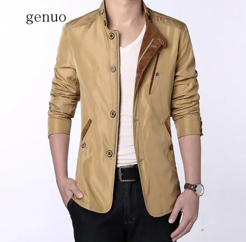 High Quality Men's Jackets 2019 Men New Casual Jacket Coats Spring Regular Slim Jacket Coat For Male Wholesale  L-3XL