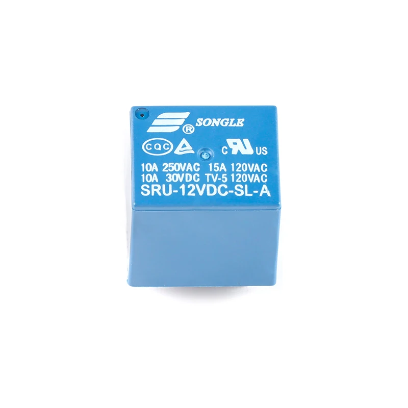 2PCS Relays SRU-05VDC-SL-A SSRU-12VDC-SL-A SRU-24VDC-SL-A 5V 12V 24V 10A 4Pin Power Relais