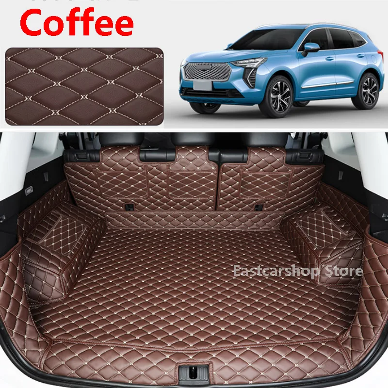 

Car All Inclusive Rear Trunk Mat Cargo Boot Liner Tray Waterproof Boot Luggage Cover For Haval Jolion 2021 2022 Accessories