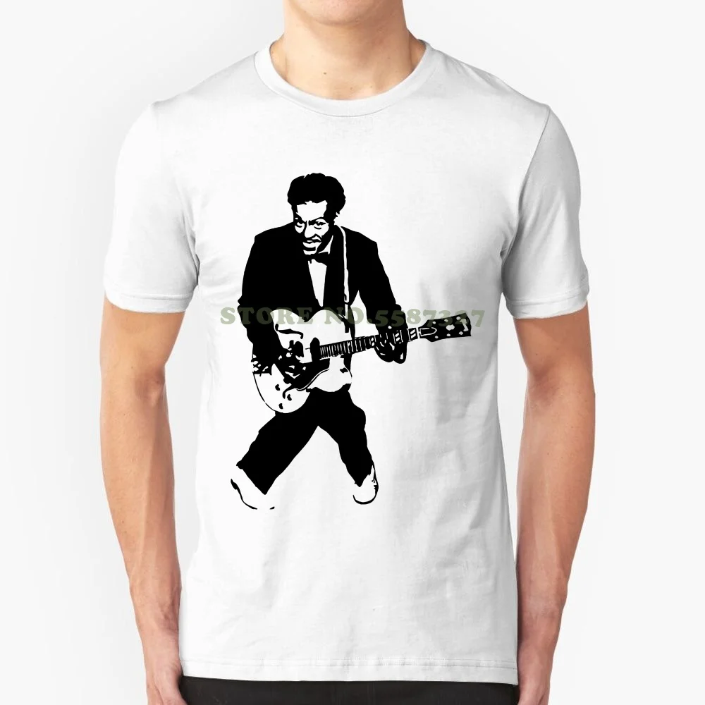 Tee Shirt Hipster Harajuku Brand Clothing T Shirt Men's Chuck Berry Tribute T Shirt