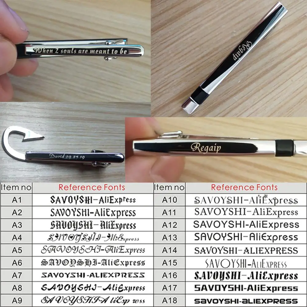 SAVOYSHI جودة الذهب اللون AK-47 بندقية التعادل كليب للرجال ربطة العنق المشبك المشبك اكسسوارات هدية ماركة مجوهرات نحت مجاني اسم #6