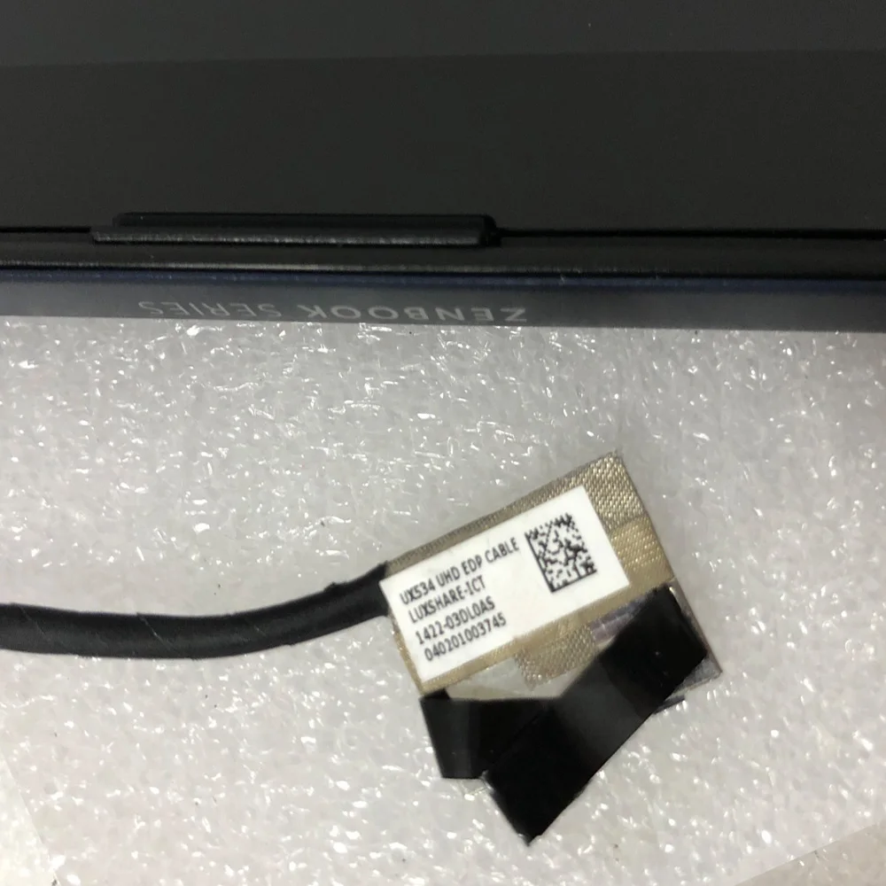 Imagem -04 - Original Display Exibição Original Fhd Uhd para Asus Zenbook 15 Ux534 Ux534fd Ux534f Montagem da Tela Lcd Parte Superior 1920x1080 3840*2160 15.6