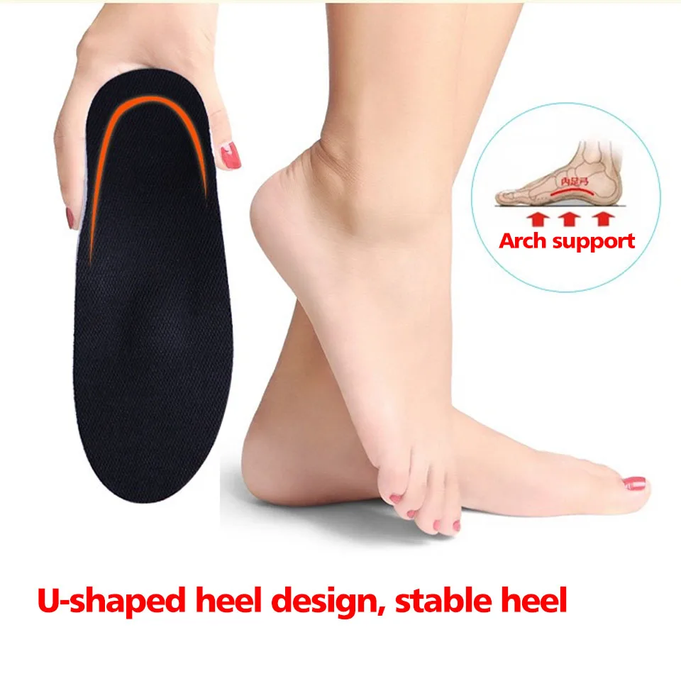 VAIPCOW Orthotic insole High Arch Support Insoles 3D Arch Support Flat Feet Women Men orthopedic Foot pain Unisex dropshipping