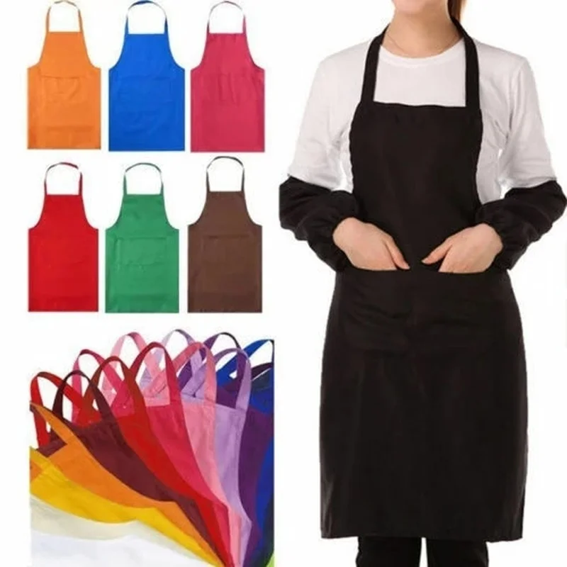 Kitchen Apron Barista Bartender Chef BBQ Hairdressing Cooking Apron Catering Uniform Anti-Dirty Overalls Kitchen Accessories