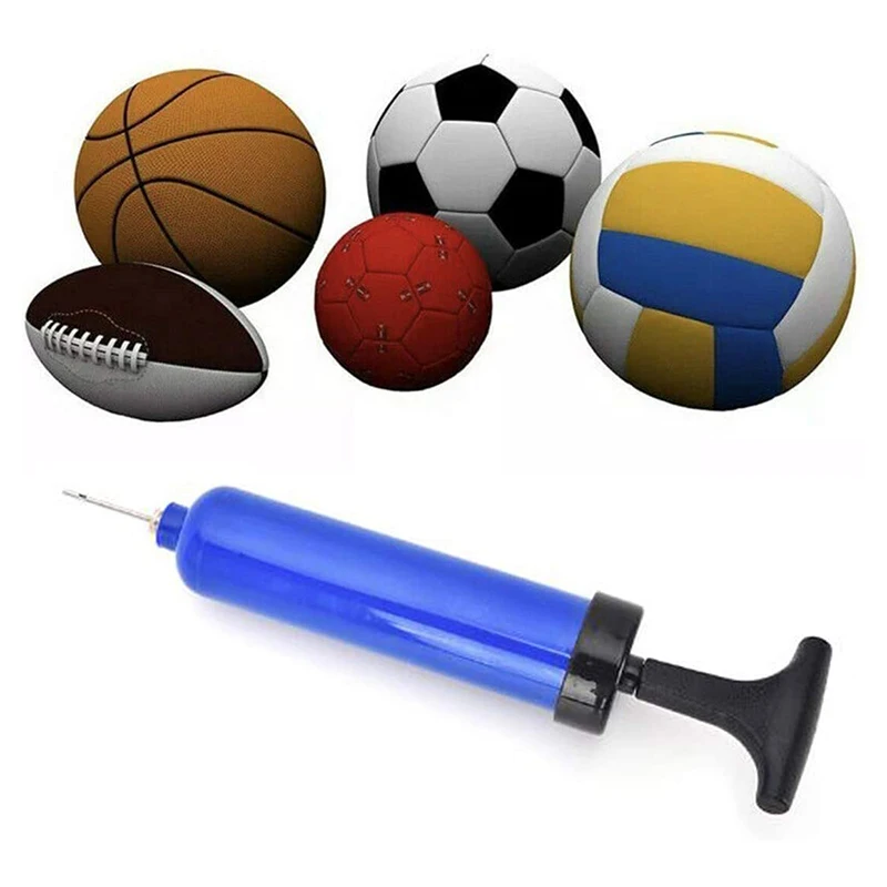 Inflator Bola Pompa Jarum Katup Adaptor Set untuk Bola Basket Sepak Bola Balon Bola Voli dan Rugby Sempurna untuk Bola Tiup