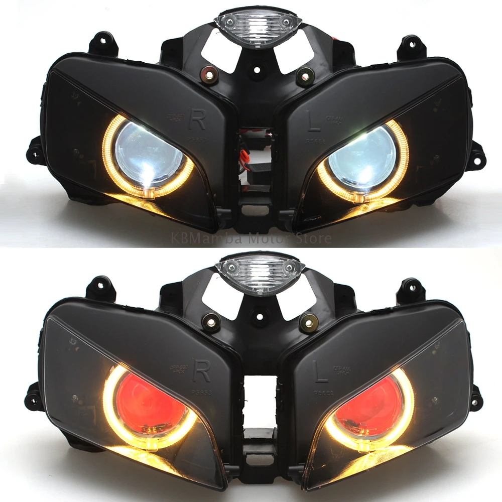 Motorcycle Custom Headlight Headlamp Assembly for Honda CBR600RR CBR600 RR CBR 600 RR F5 2003 2004 2005 2006 Modified Headlight