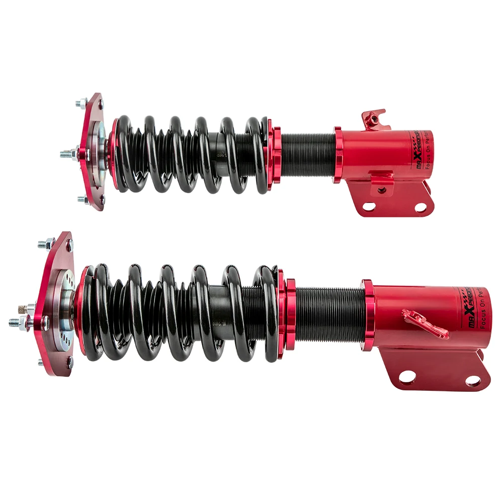 Complete Coilovers for Subaru Impreza WRX STI GDB 2000-2004 Saab 9-2X 2005-2007 Shocks Absorber Front Rear Camber Plate