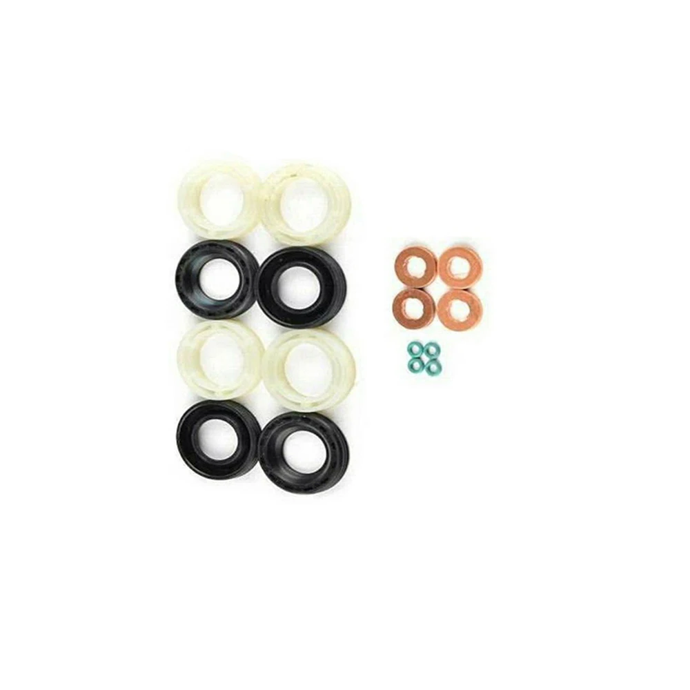 1982A0 Fuel Injector Seal Washer O-Ring Kit For 1.6 HDI Peugeot 207 307 407 Partner Citroen C2 C3 198185 1378433 1314368 198299