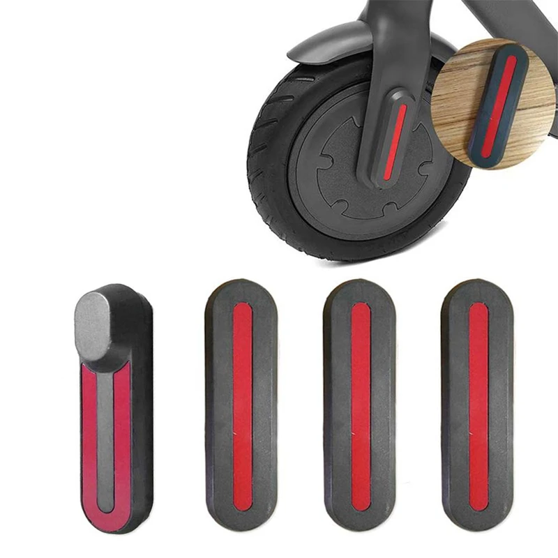 Bujes de rueda para patinete eléctrico Xiaomi M365, carcasa protectora con calcomanías adhesivas, piezas de repuesto para monopatín