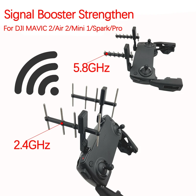 Drone Remote Controller Signal Booster Strengthen Enhance Antenna Amplifier for DJI Mavic 2 Air Mini Pro Spark EVO2 FIMI X8SE