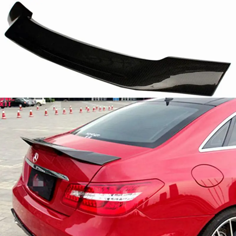 W207 C207 Carbon Fiber Trunk Spoiler R Style Wing For Mercedes benz E Class W207 C207 Coupe 2010 - 2016 E200 E250 E300 E350