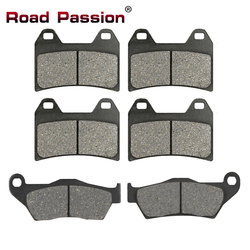 Road Passion Motorcycle Front and Rear Brake Pads for MOTO GUZZI V1100 Breva 1100 Griso 1100 V 1100 2005 2006 2007 2008