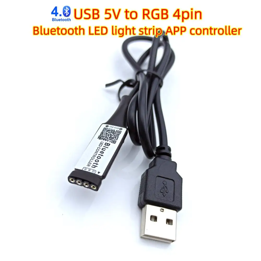 DC5V 12V 24V RGB Led Wifi Controller RGBW Bluetooth-compatible WiFi LED controller For 5050 2835 WS2812B led strip Power switch