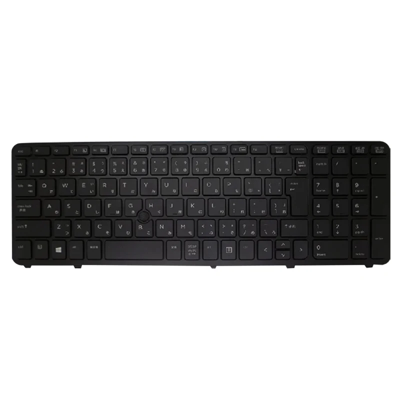 Imagem -02 - Teclado Japonês jp ja Novo Teclado para hp Zbook 15 g1 Zbook 15 g2 Zbook 17 g1 Zbook 17 g2 com Retroiluminação