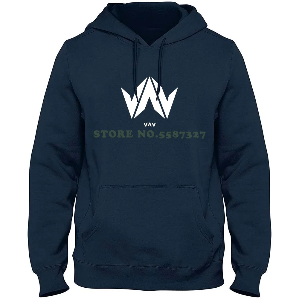 Vav-logo weiß 100% reine baumwolle hoodie t-shirt vav logo weiß vampz st van lee geumhyuk baron choi chunghyeop ace jang woo young