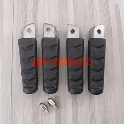 Motorcycle Front and Rear Footrests Foot pegs For BMW F800S F800ST R1200S R1200ST R1200R