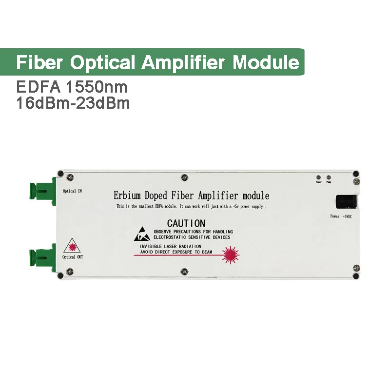 CATV DBC edfa mini 1550nm Fiber Optical Amplifier Module FTTH indoor 16dBm-22dBm Erbium Doped Fiber Amplifier