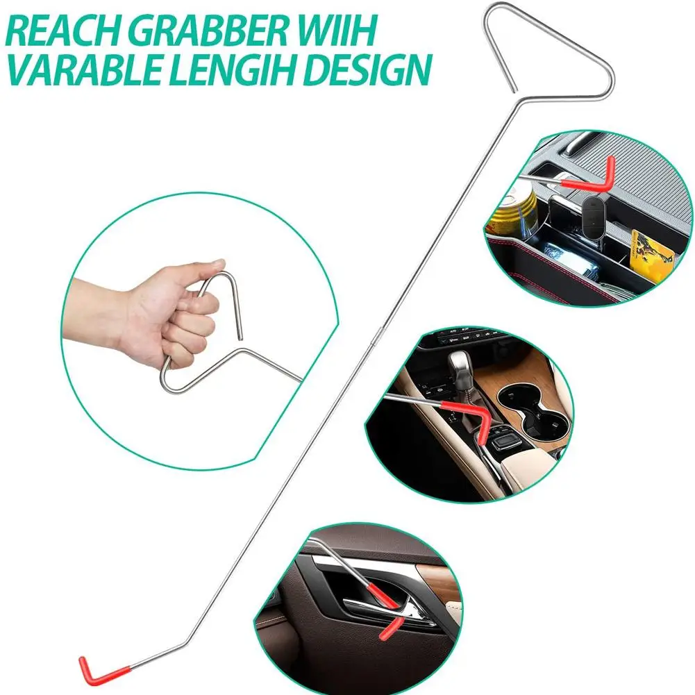 

6-pieces Vehicle Car Tool Kit Long Reach Grabber Tool With Air Pump Dent Ventouse Carrosserie Auto Automobile Car Body Repair