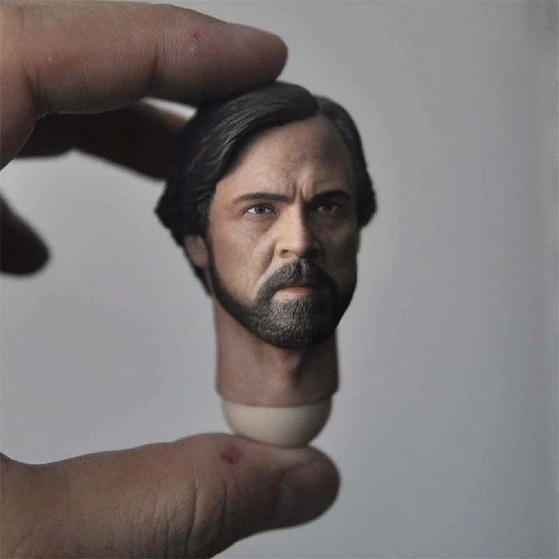 1/6 Scale Figure Old Luke Head Sculpt Model for 12