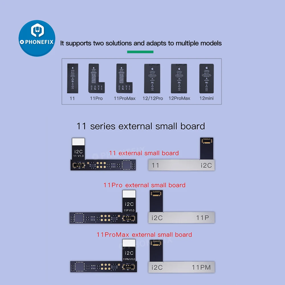 i2c Battery repair instrument BR-13 Battery health correction for iphone 11 12 13 14 Flex Cable Battery Data Information Copy