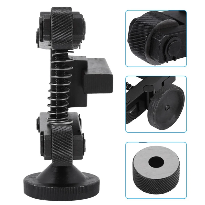 Knurling Tool Holder Linear Knurl Tool Lathe Adjustable Shank With Wheels Lathe Tools Quality Convenient Durable Home Gadgets