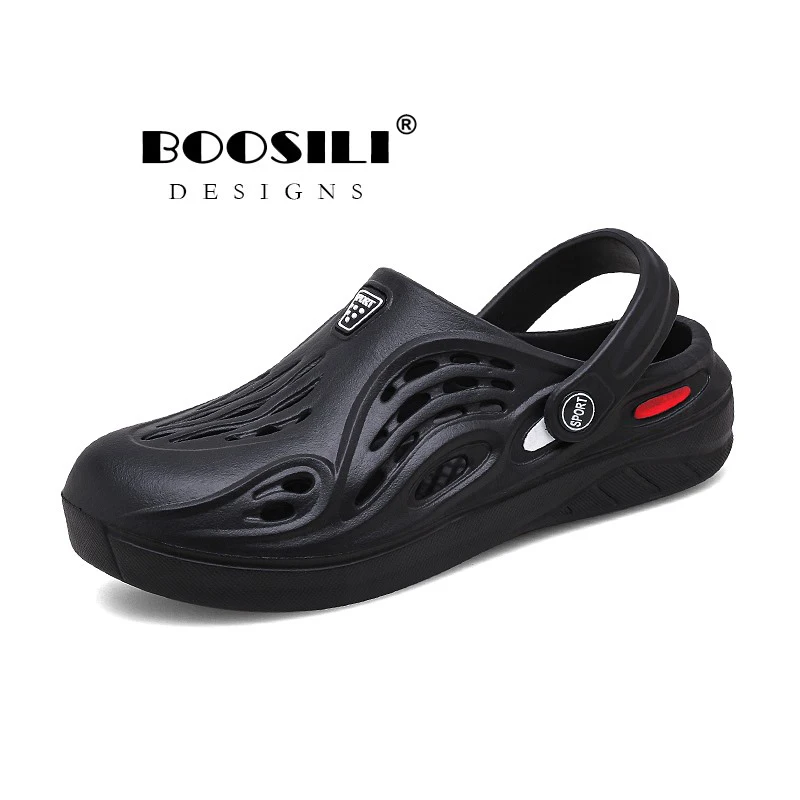 2022 Mens EVA Sandal Boosili Men's Cave Shoes Double Color Garden High Quality Breathable Clogs Lightweight 3 Colours